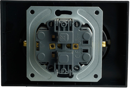Розетка двухместная RST16-5114-05