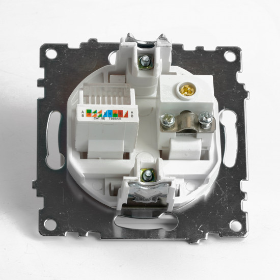 Розетка TV и компьютерная GLS00-7106-01