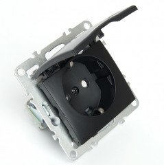 Розетка одноместная PST16-9112-03 - Фото 1