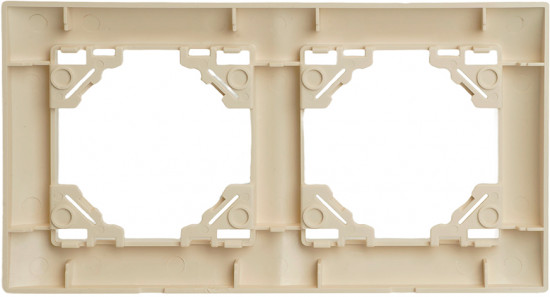 Рамка двухместная горизонтальная PFR00-9012-02