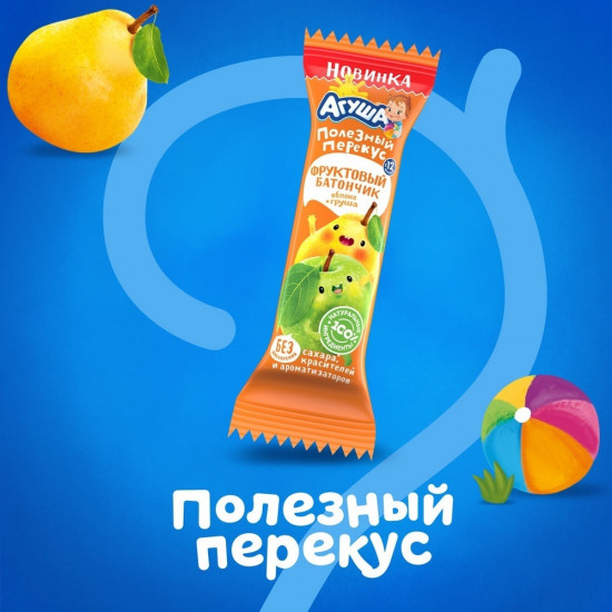 Батончик фруктовый «Яблоко-Груша»