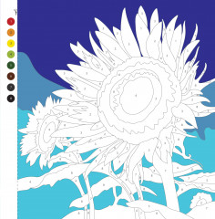 Цветовая симфония. Раскрась наклейками, по номерам, по пикселям, обведи по точкам - Фото 4