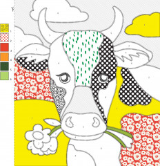 Цветовая симфония. Раскрась наклейками, по номерам, по пикселям, обведи по точкам - Фото 9