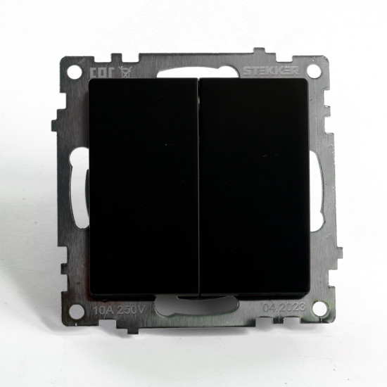 Переключатель двухклавишный GLS10-7107-05