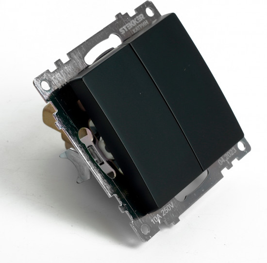 Переключатель двухклавишный GLS10-7107-05