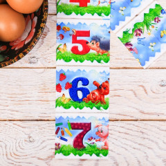 Термоусадочная плёнка «Цифры» на 7 яиц - Фото 2