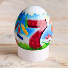 Термоусадочная плёнка «Цифры» на 7 яиц - Фото 3