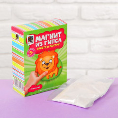 Набор для изготовления магнита из гипса «Пушистик» - Фото 1