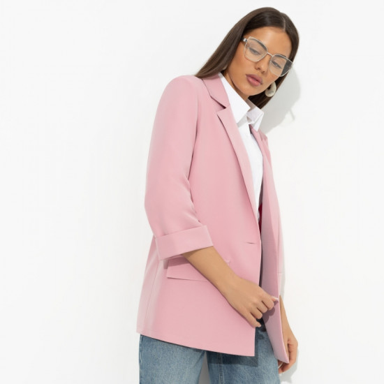 Жакет с подплечниками Всемирное признание (pink)