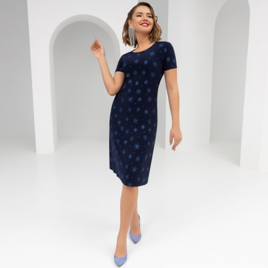 Платье с открытой спинкой Северное сияние