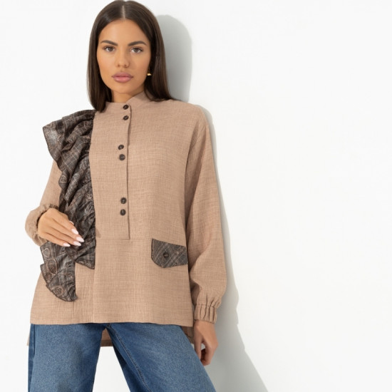 Рубашка дизайнерская Личное достижение (brown)