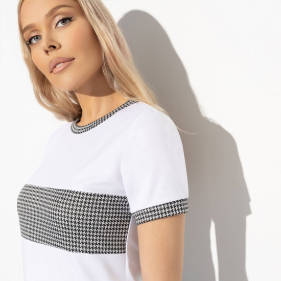 Футболка из трикотажа Неповторимая ты (white)