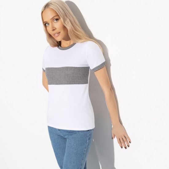 Футболка из трикотажа Неповторимая ты (white)
