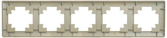 Рамка пятиместная PFR00-7005-08