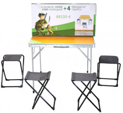 Стол раскладной с табуретами - Фото 3