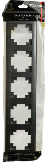 Рамка пятиместная PFR00-7005-06