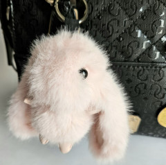 Брелок «Пушистый заяц» - Фото 2