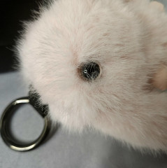 Брелок «Пушистый заяц» - Фото 3