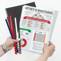 Набор пружин для переплета пластиковых - Фото 3