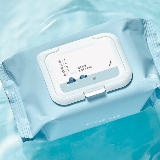 Салфетки для снятия макияжа очищающие «Dokdo Cleansing Tissue»
