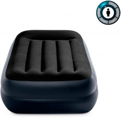 Кровать надувная с подголовником и встроенным насосом «Pillow Rest Raised Bed» - Фото 5