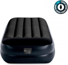 Кровать надувная с подголовником и встроенным насосом «Pillow Rest Raised Bed» - Фото 6