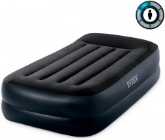 Кровать надувная с подголовником и встроенным насосом «Pillow Rest Raised Bed» - Фото 7