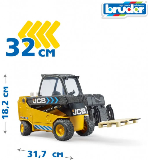 Машинка «Погрузчик JCB с паллетой»