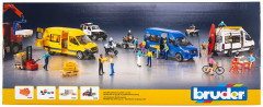 Машинка «Фургон DHL Mercedes Benz Sprinter с фигуркой» - Фото 4