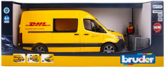 Машинка «Фургон DHL Mercedes Benz Sprinter с фигуркой» - Фото 5