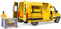 Машинка «Фургон DHL Mercedes Benz Sprinter с фигуркой» - Фото 6