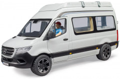 Машинка «Микроавтобус Mercedes-Benz Sprinter туристический с фигуркой» - Фото 6