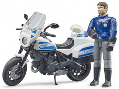 Мотоцикл с фигуркой полицейского «Scrambler Ducati» - Фото 9