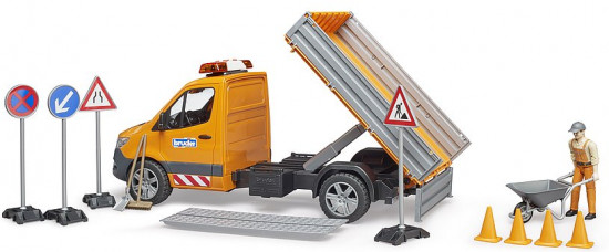 Машина дорожной службы с фигуркой «Mercedes Benz Sprinter»