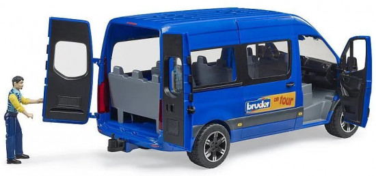 Машинка «Маршрутка Mercedes-Benz Sprinter с фигуркой»