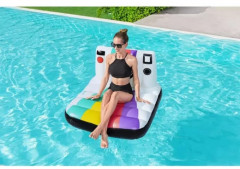 Матрас-плот для плавания надувной «Фото» - Фото 3