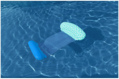 Матрас-гамак надувной для плавания и отдыха на воде - Фото 2