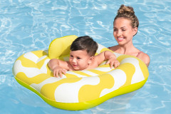 Лодочка-ходунки надувная c сиденьем и спинкой «Волнистый квадрат. Шаг А» - Фото 6