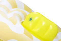 Лодочка-ходунки надувная c сиденьем и спинкой «Волнистый квадрат. Шаг А» - Фото 8