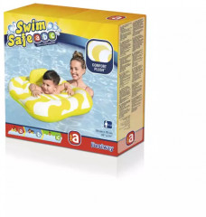 Лодочка-ходунки надувная c сиденьем и спинкой «Волнистый квадрат. Шаг А» - Фото 11