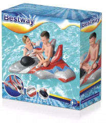 Игрушка-наездник для плавания надувная с ручками «Галактический корабль» - Фото 7