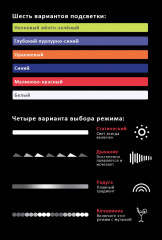 Доска для SUP-серфинга с веслом и подсветкой «Glow» - Фото 4