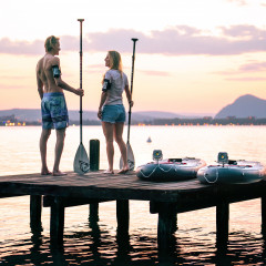 Доска для SUP-серфинга с веслом и подсветкой «Glow» - Фото 18