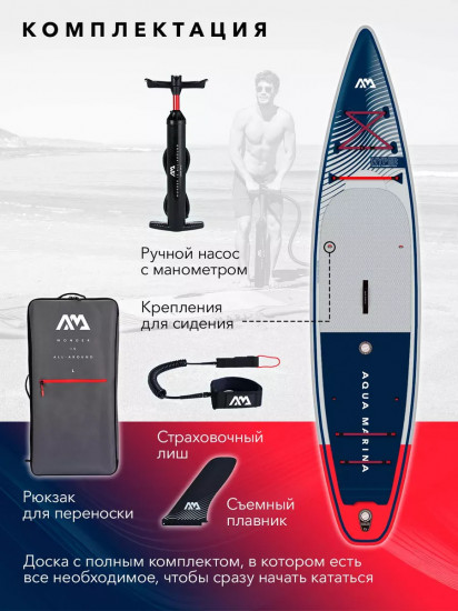 Доска для SUP-серфинга с веслом «Hyper»