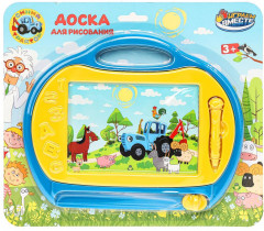 Магнитная доска для рисования «Синий трактор» - Фото 1