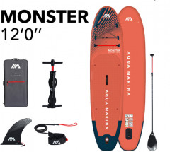 Доска для SUP-серфинга с веслом «Monster Sky Glider» - Фото 4