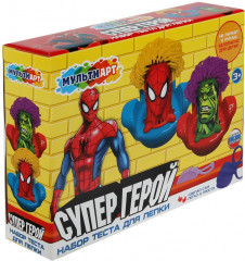 Набор с тестом и формочками для лепки  «Супер герой» - Фото 5