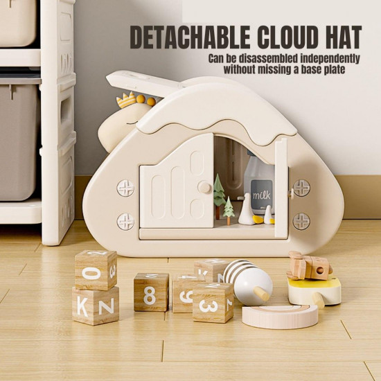Стеллаж для хранения игрушек большой «Cloud House»