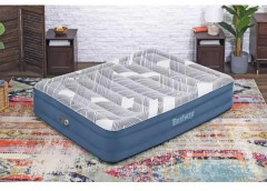 Кровать надувная со встроенным электронасосом «Tritech Fashion Flock» - Фото 6