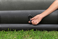 Кровать надувная с подголовником - Фото 4